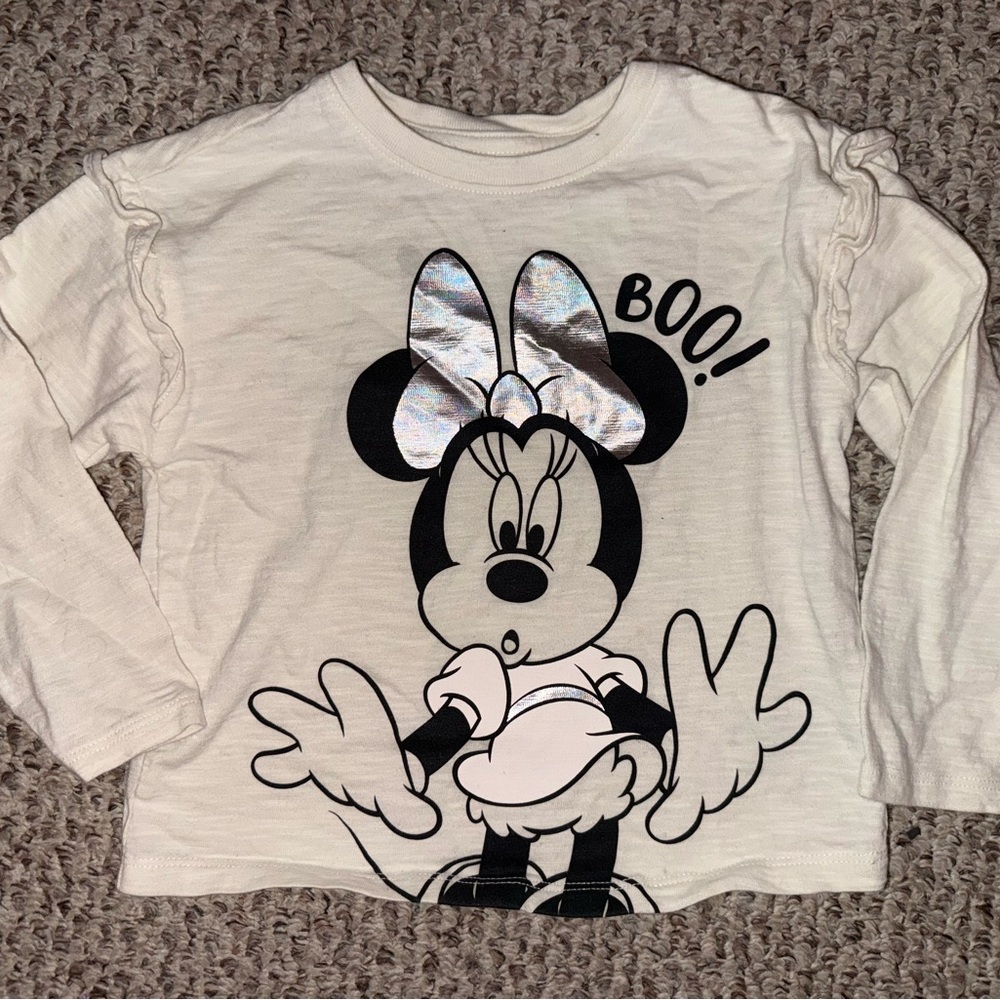 Toddler Minnie Mouse Boo! Long Sleeve Shirt